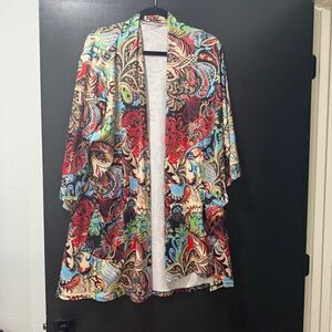 Paisley Kimono Cardigan